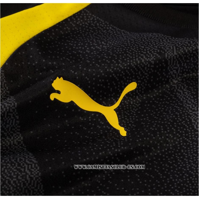 Camiseta Pre Partido del Borussia Dortmund 2023 Negro